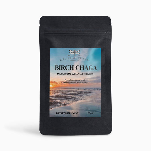 Birch Chaga Microbiome Wellness Powder